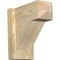 Ekena Millwork Traditional Craftsman Rough Sawn Outlooker, Douglas Fir, 6"W x 12"D x 12"H OUT06X12X12TRA04RDF - alternate 1